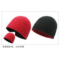 搖粒絨雙面戴套頭帽秋冬新款戶外保暖防寒冬帽戶外保暖騎行跑步帽