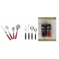 304不銹鋼餐具16件